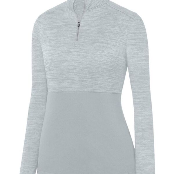 Women's Shadow Tonal Heather Quarter-Zip Pullover Thumbnail